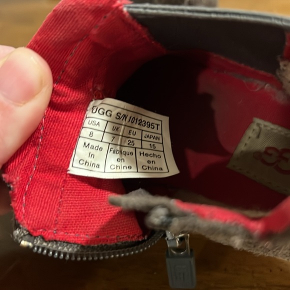 UGG Hamden Trainers Chesnut Toddler Boot - Picture 10 of 12